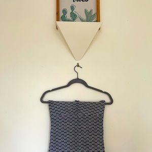 Tube Top with bow print